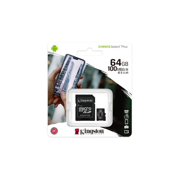 Kingston microSDHC + Adapter 64GB - Afbeelding 3