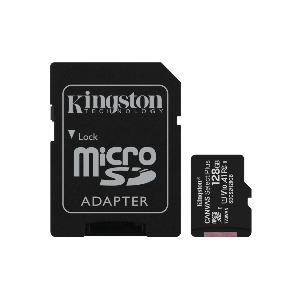 Kingston microSDHC + Adapter 128GB