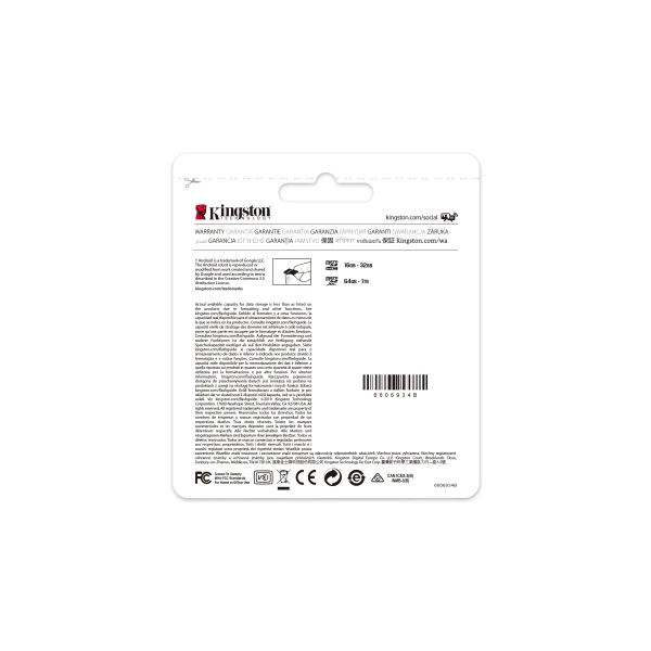 Kingston microSDHC + Adapter 64GB - Afbeelding 7