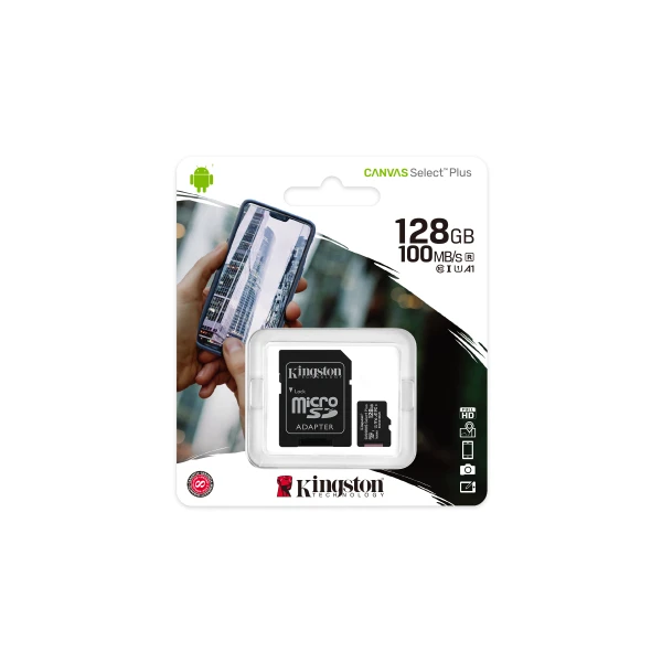 Kingston microSDHC + Adapter 128GB - Afbeelding 3