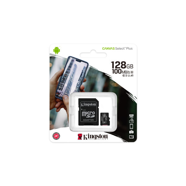 Kingston microSDHC + Adapter 128GB - Afbeelding 3
